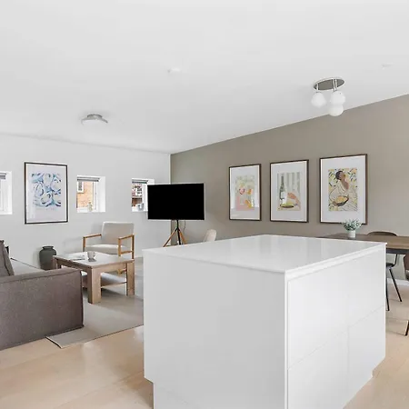 Apartment The Hidden Courtyard Loft Århus