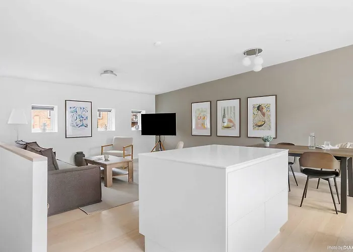 Appartement The Hidden Courtyard Loft Århus